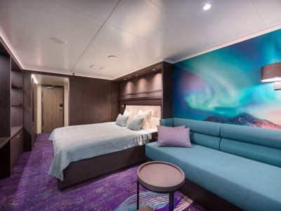 Beispiel einer Doppelkabine Superior (Kat. F) (© Ivan Ivanisevic / Oceanwide Expeditions)