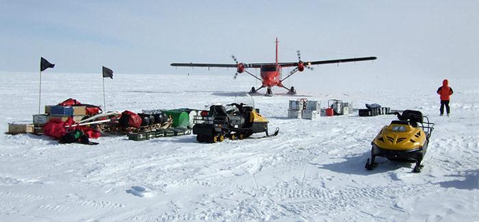 Lake Ellsworth - Materialtransport