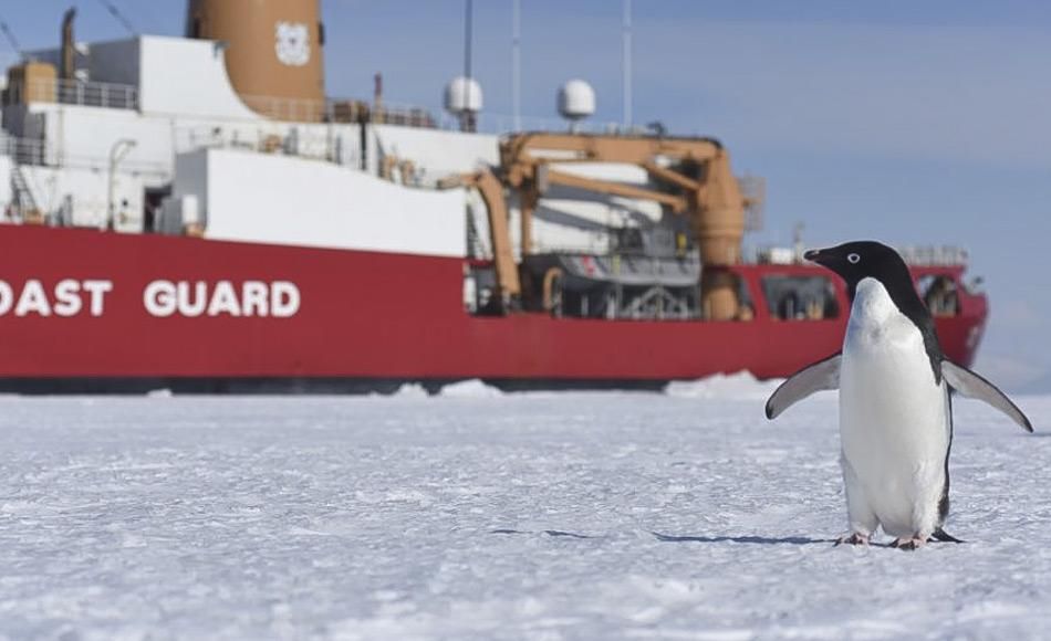 U.S. amerikanischer Eisbrecher besucht erstmals nach langer Zeit Neuseeland